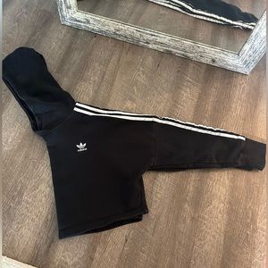 Adidas cropped hoodie